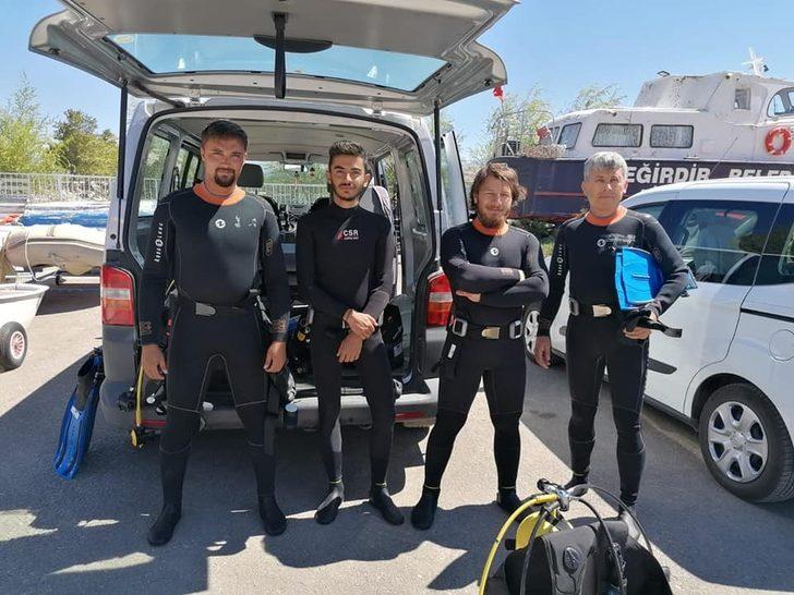 Su Altı Arama Kurtarma Ekibi Eğirdir Gölü’nde su altı temizliği yaptı G3