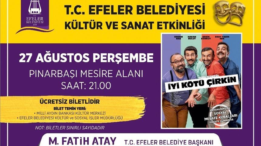 Efeler’de tiyatro rüzgarı devam ediyor