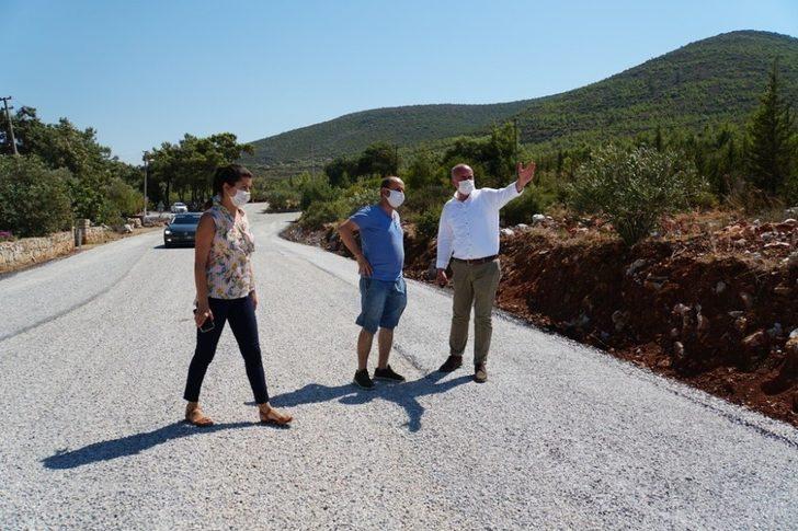 Bodrum’da Torba-Kızılağaç yolu tamamlandı G1