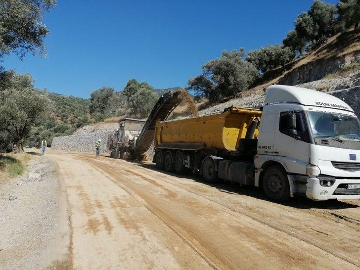 Aydın Büyükşehir Belediyesi il genelinde yol çalışmalarını sürdürüyor G1