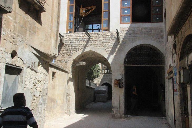 Sabunhane Canbolat Bey Hanı restorasyonu sürüyor G1