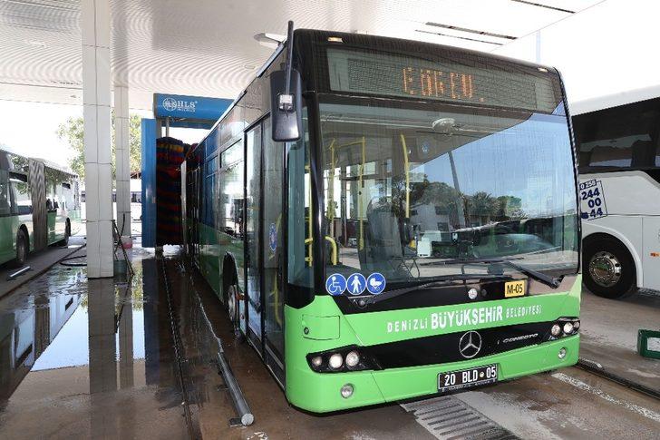 Halk otobüslerinde hijyen ve dezenfeksiyon işlemleri ön planda G3