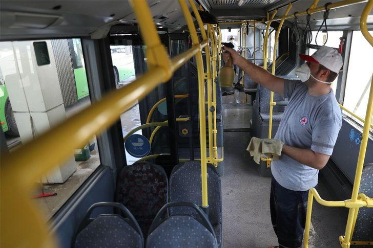 Halk otobüslerinde hijyen ve dezenfeksiyon işlemleri ön planda G5