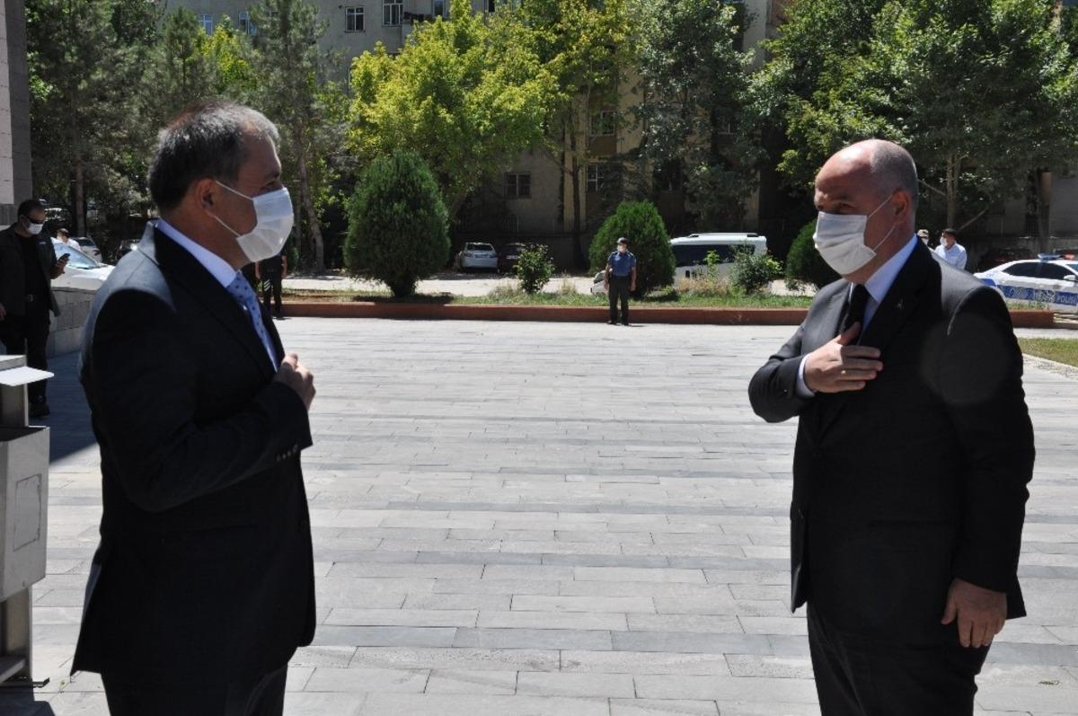 Vali Coşkun, Elbistan&rsquo;da incelemelerde bulundu