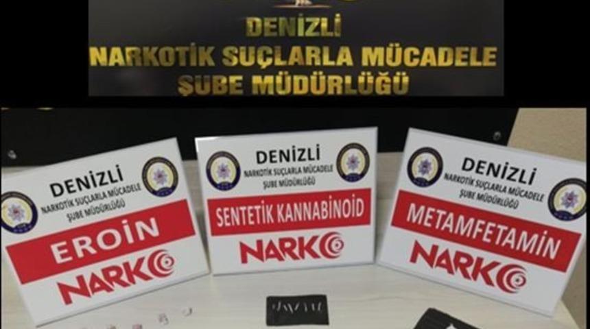 Denizli polisinden uyuşturucu tacirlerine operasyon: 8 tutuklama