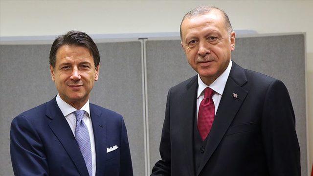 Son dakika: Cumhurbaşkanı Erdoğan, İtalya Başbakanı Conte ile görüştü