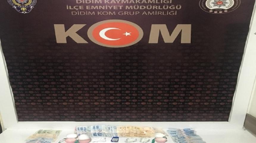 Didim&rsquo;de uyuşturucu operasyonu 8 kişi g&ouml;zaltına alındı 1 kişi tutuklandı