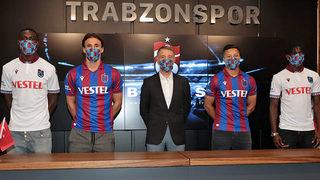 Trabzonspor'da imza yağmuru! Trondsen, Edgar Le, Xavier ve Stiven Plaza
