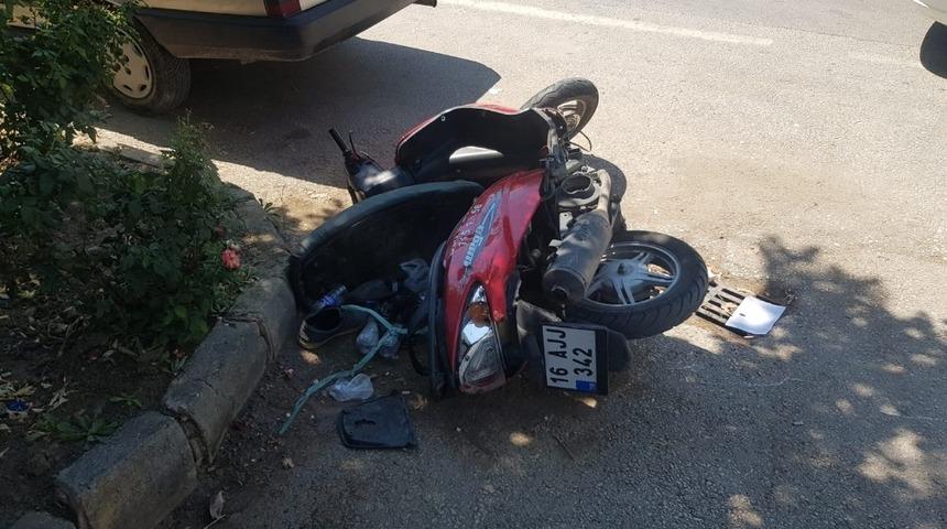 Motosiklet s&uuml;r&uuml;c&uuml;s&uuml; ucuz kurtuldu