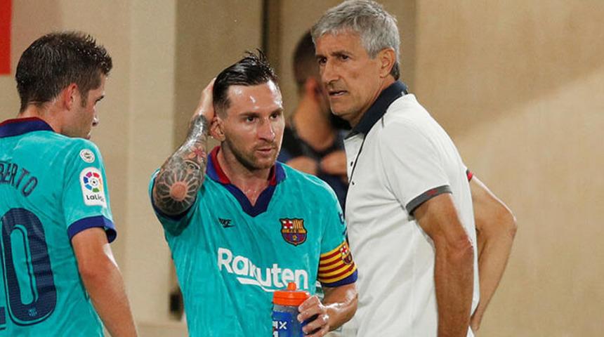 Barcelona, teknik direktör Quique Setien'i görevden aldığını açıkladı!