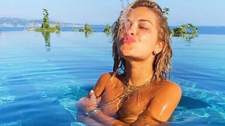 Rita Ora'nın dondurma keyfi! Beğeni yağdı G5