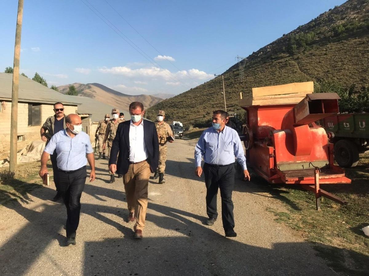 Kaymakam Erdemir k&ouml;y ziyaretlerine devam ediyor