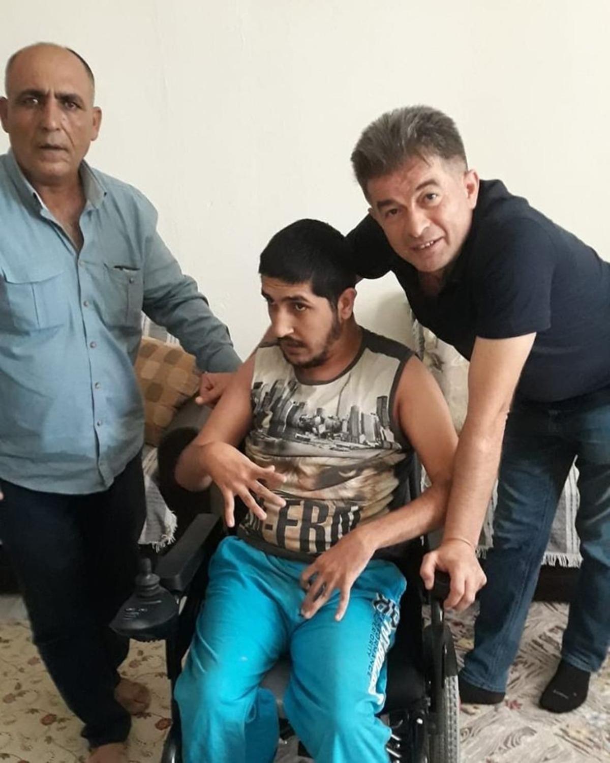 Engelli gencin 21 yıllık hayali ger&ccedil;ek oldu