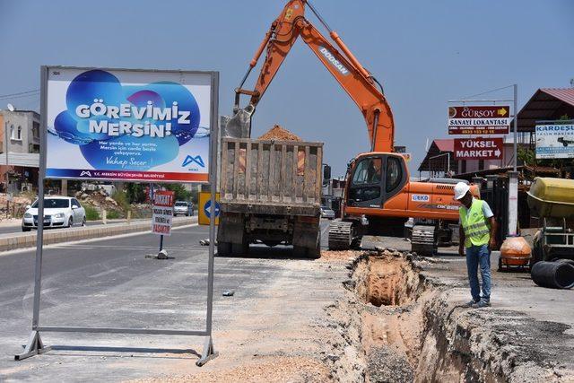 Alata ve Kargıcak’ta kanalizasyon sorunu çözülüyor