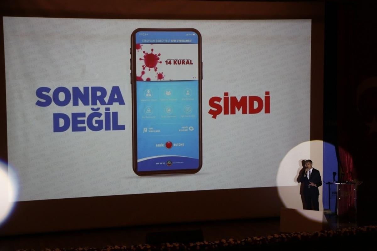 Afet ve Acil Durum Planı ile Mobil Afet Uygulaması tanıtıldı
