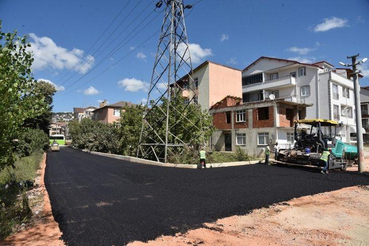 İzmit Belediyesinden Yeşilova Mahallesi’ne yeni asfalt yol G3