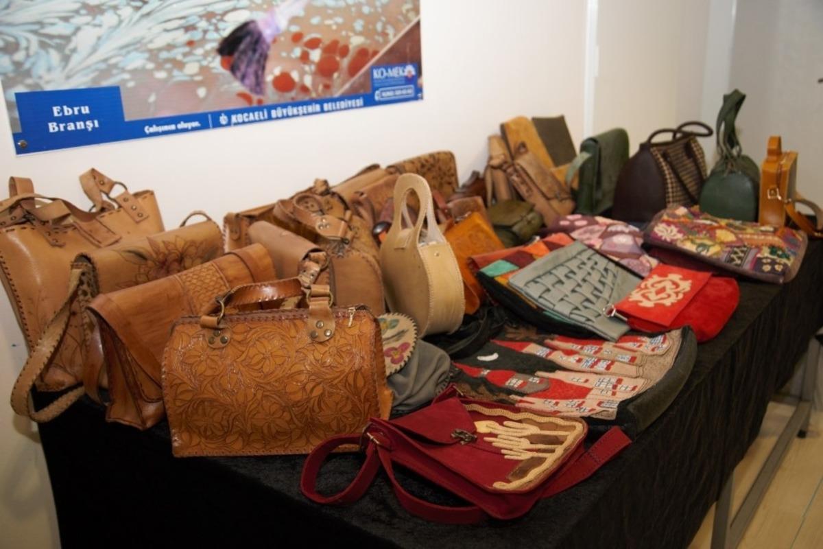 Deri modasının incelikleri KOMEK&rsquo;te