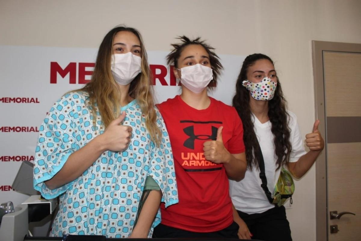 Bellona Kayseri Basketbol&rsquo;un 3 yeni transferi daha sağlık kontrol&uuml;nden ge&ccedil;ti