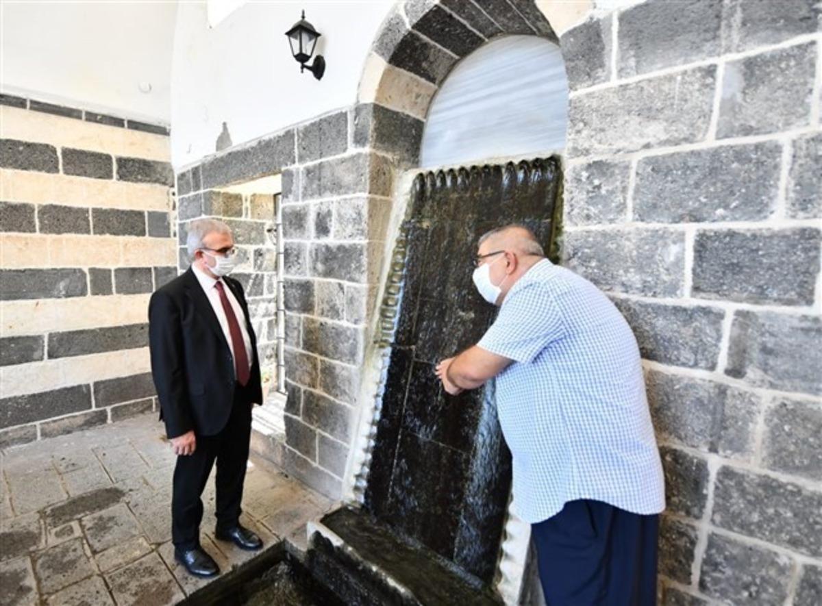 Vali Karaloğlu Gazi K&ouml;şk&uuml;&rsquo;nde incelemelerde bulundu