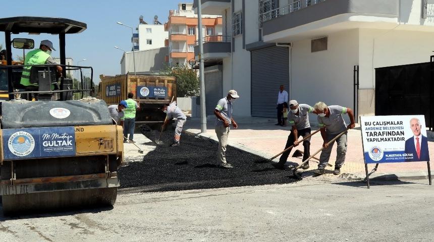Akdeniz’de alt yapı ve süt yapı çalışmaları sürrüyor
