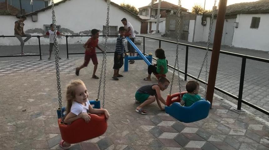 Başkan Bilgin çocukların isteğini geri çevirmedi