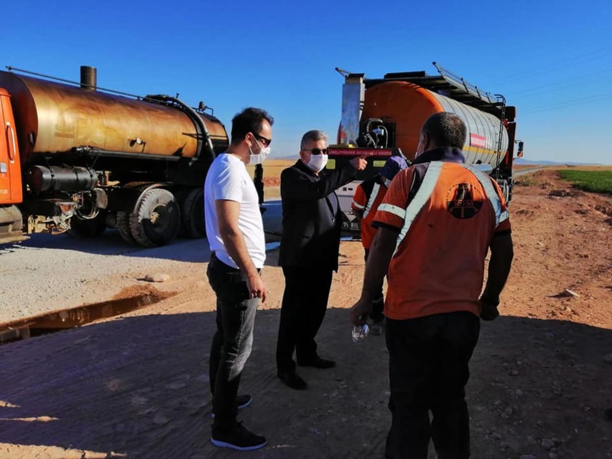 B&uuml;nyan&rsquo;da, Ağcalı, Ekinciler, Girveli Mahalle yolları asfaltlandı