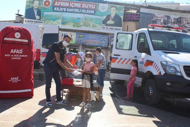 Afetlere hazırlık haftası etkinliği düzenlendi