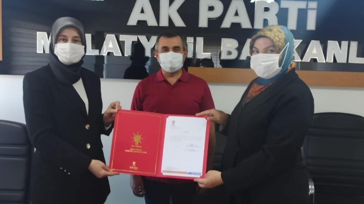 AK Parti Malatya Kadın Kollarında g&ouml;rev değişikliği