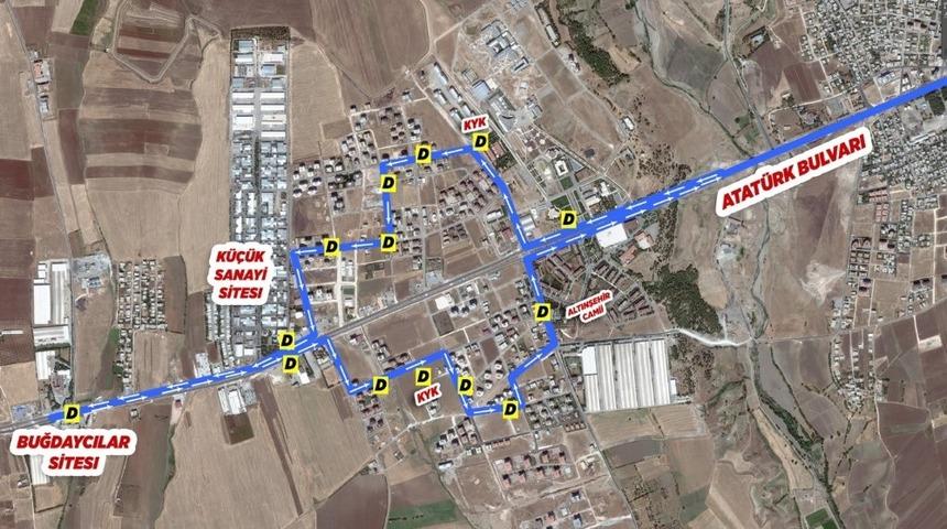 Belediye otob&uuml;slerinin g&uuml;zergahı yeniden değiştirildi