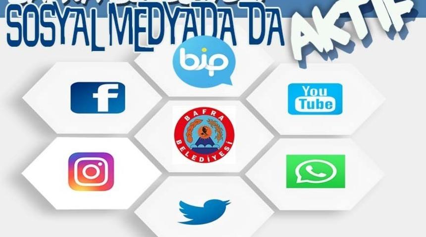 Bafra Belediyesi sosyal medyada da aktif