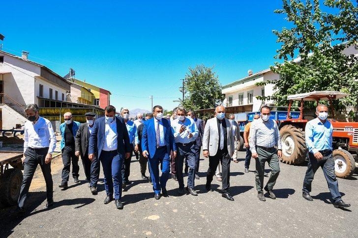 Gürkan yol çalışmalarını inceledi G2