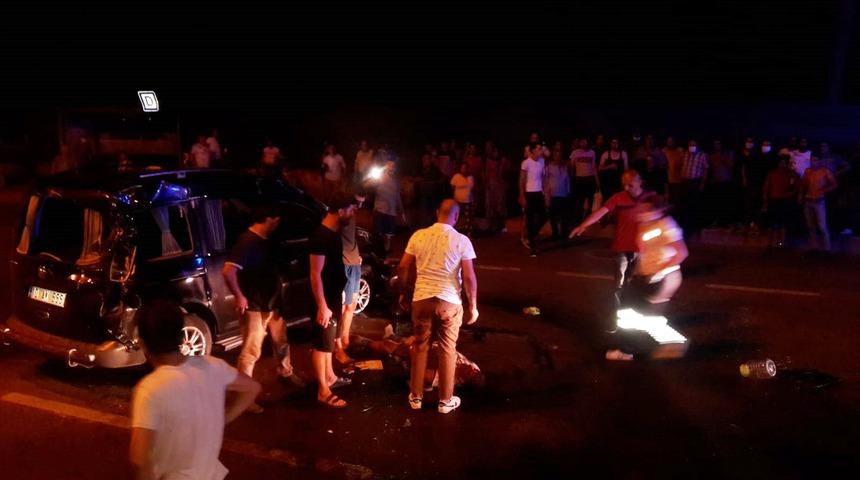 Aydın'da feci kaza: Manevra yapan kamyonet gencin üzerine devrildi