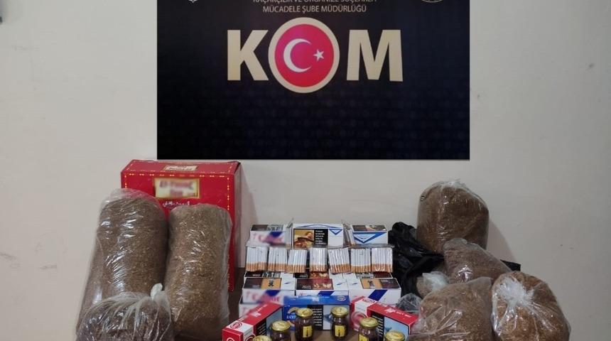 Ka&ccedil;ak t&uuml;t&uuml;n operasyonunda 1 kişi g&ouml;zaltına alındı