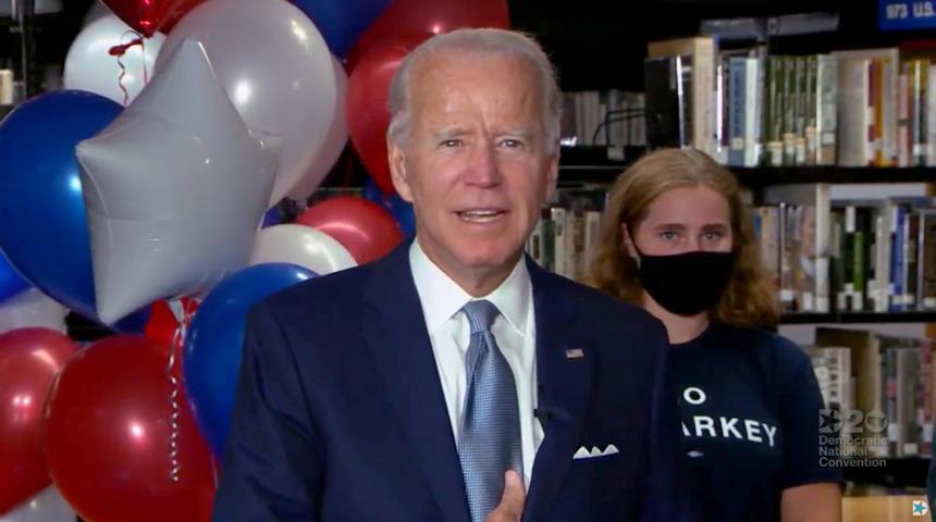 ABD'de Demokratlar başkan adaylığına resmen Joe Biden'ı gösterdi