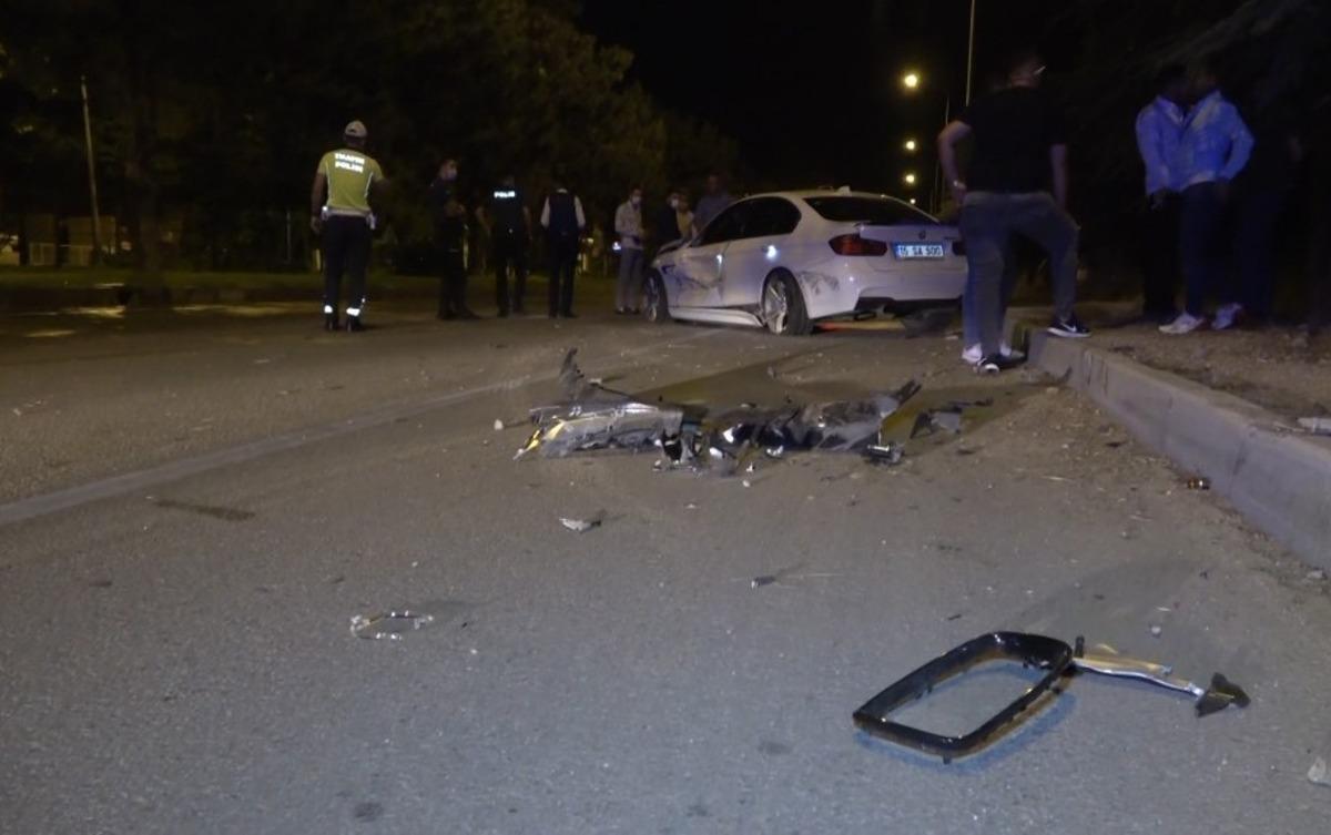 Kaza yaptırdı, ortadan kayboldu