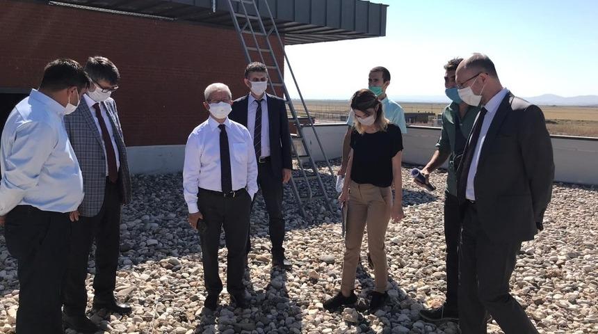 Rektör Prof. Dr. Fuat Erdal, URAYSİM’i yerinde inceledi