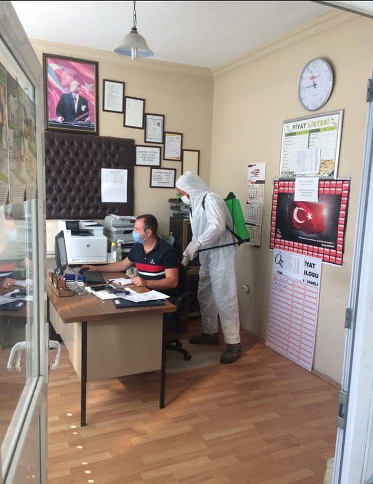 Dumlupınar’da kamu kurumları dezenfekte edildi G5