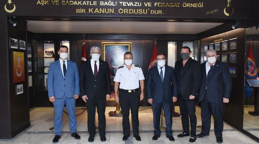 Eskişehir OSB’den İl Jandarma Komutanı Atasoy’a hayırlı olsun ziyareti