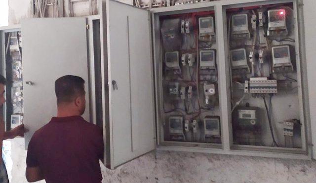 Silvan’da elektrik sayaçları dışarı alınıyor