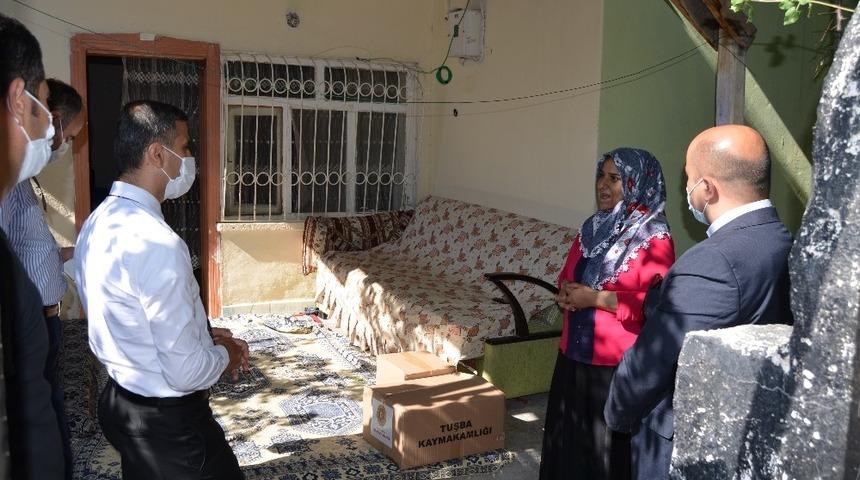 Tuşba Kaymakamı Duman’dan mahalle ziyaretleri