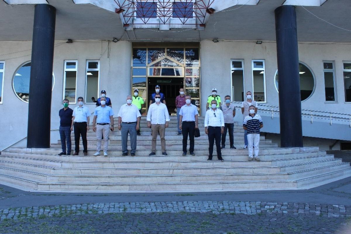 &Ccedil;arşamba&rsquo;da korona denetimleri