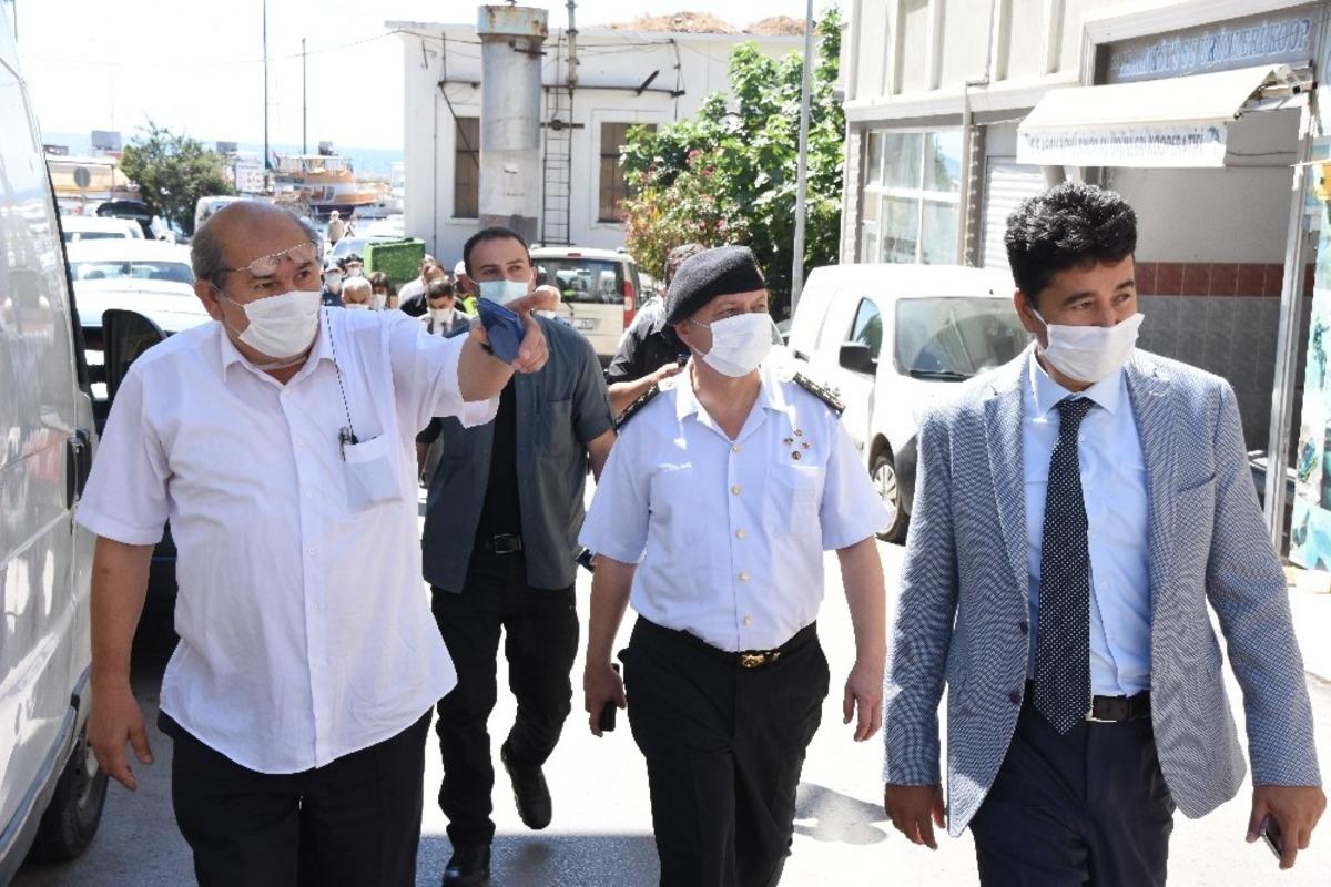 Sinop&rsquo;ta korona denetimleri