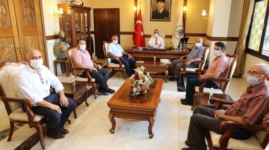 TYB Erzincan Şubesi&rsquo;nden Vali Makas&rsquo;a hayırlı olsun ziyareti