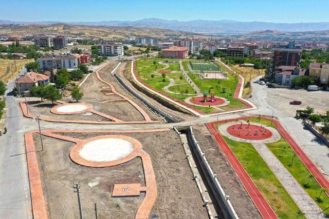 Elazığ’da Park Yapım Projesinde sona gelindi