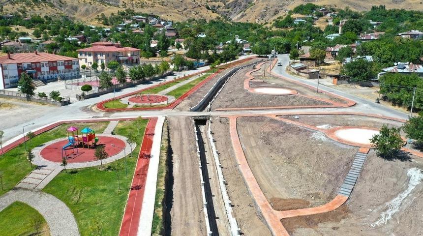Elazığ&rsquo;da Park Yapım Projesinde sona gelindi