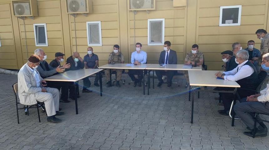 Uzlaşma Komisyonu arazi anlaşmazlığını &ccedil;&ouml;z&uuml;me kavuşturmak i&ccedil;in tarafları dinledi