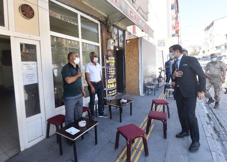 Ahlat’ta korona virüs denetimi G3
