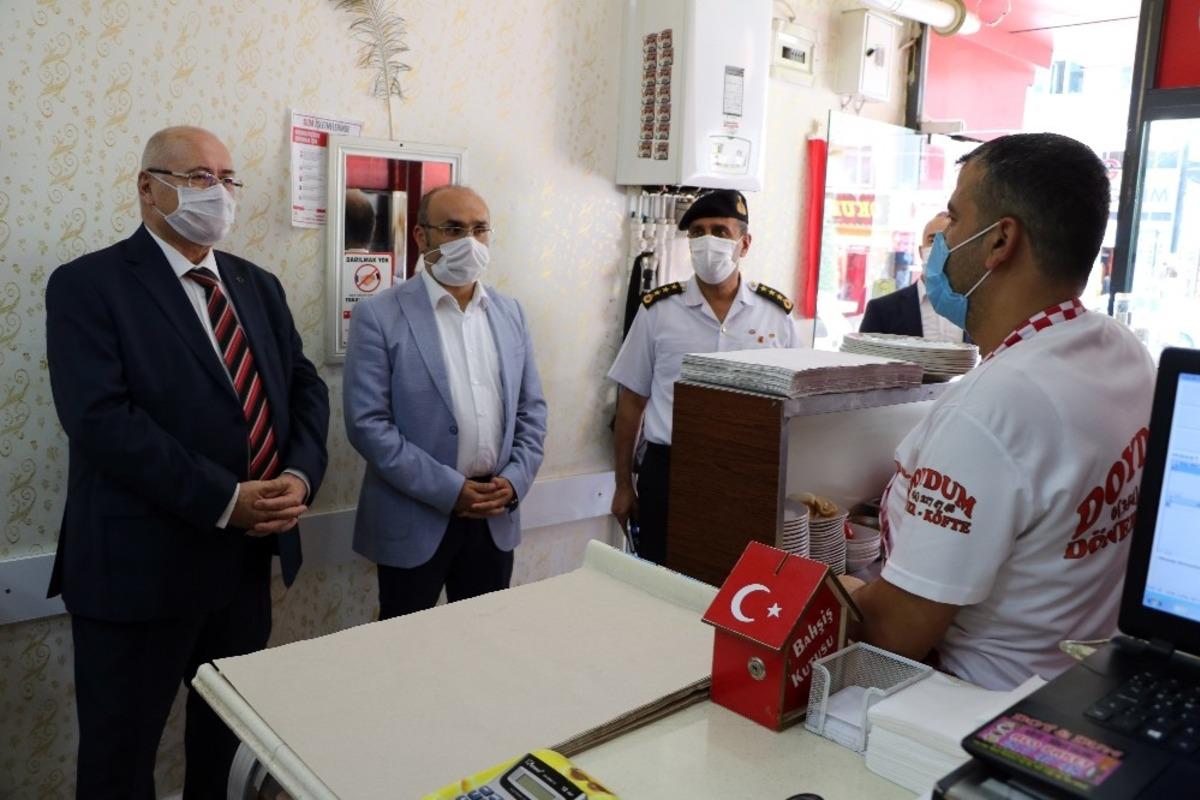 Yozgat&rsquo;ta korona vir&uuml;s tedbirleri kapsamında iş yerleri denetlendi
