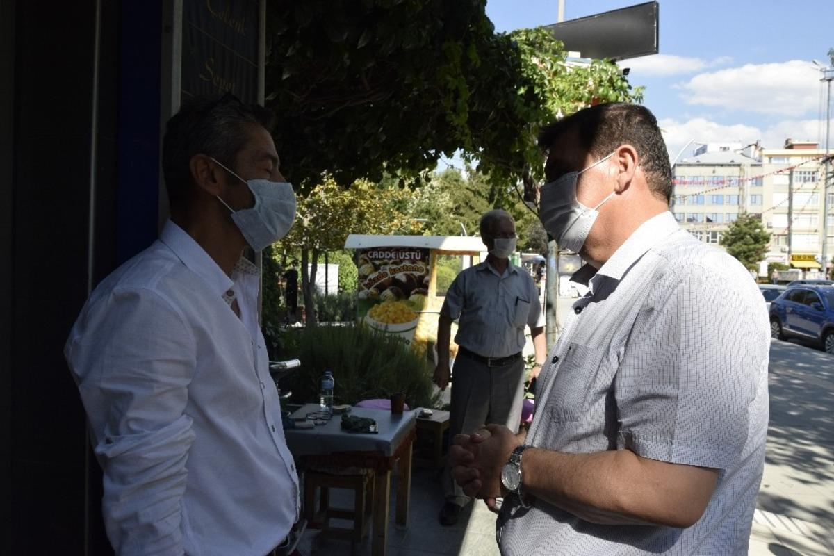 Burdur Valisi Arslantaş&rsquo;tan iş yeri sahiplerine &rsquo;tedbirlere uyun&rsquo; ikazı