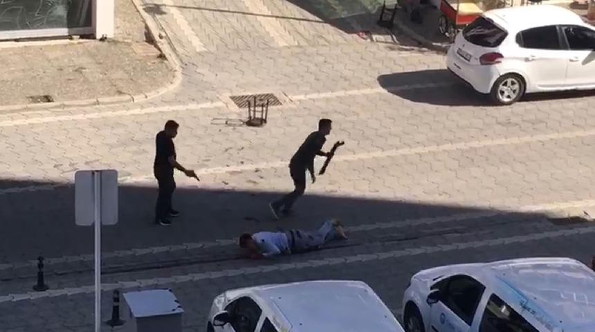Samsun'da sokak ortasında kan donduran cinayet